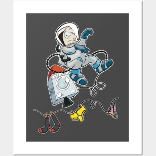 Cartoon Spaceman Posters and Art